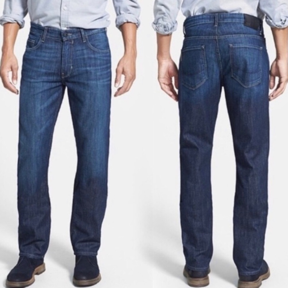 Paige Normandie Straight Leg Jeans Blue 30 Men's